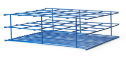Bottle rack, plastic-coated, 20 compartments