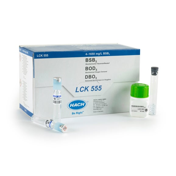 BSK5 kyvetový test 4-1 650 mg/L O₂