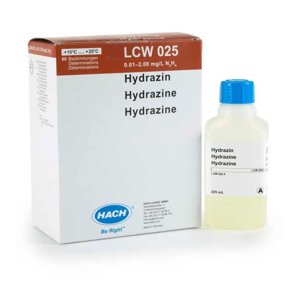 Sada činidel pro stanovení hydrazinu 0,01 - 2,0 mg/L N₂H₄