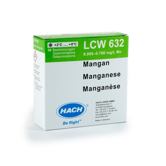 Mangan, sada reagencií, 0,005 - 0,7 mg/L Mn