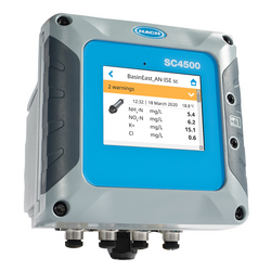 SC4500 kontrolér, podpora systému Claros, 5x mA výstup, 1 analogové pH/ORP, 100-240 VAC, zástrčka EU