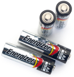 Baterie, AA, 1,5 V DC, alkalická