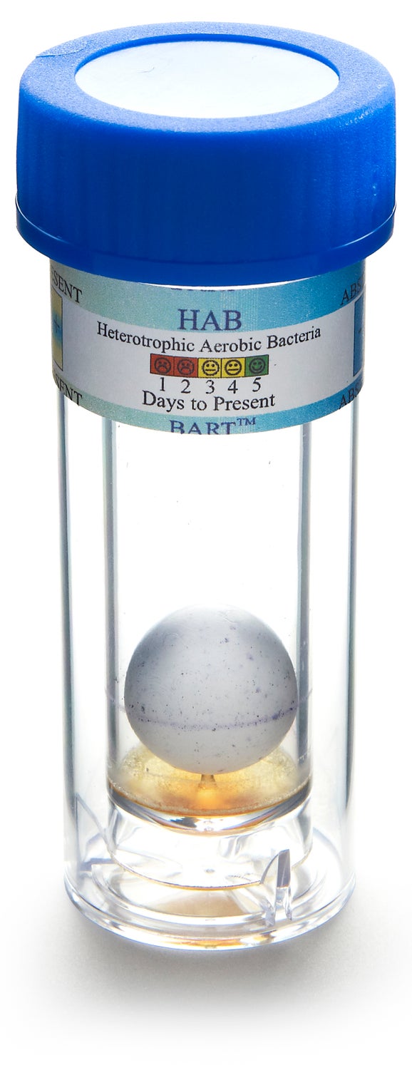 Tester BART, heterotrofní aerobní bakterie