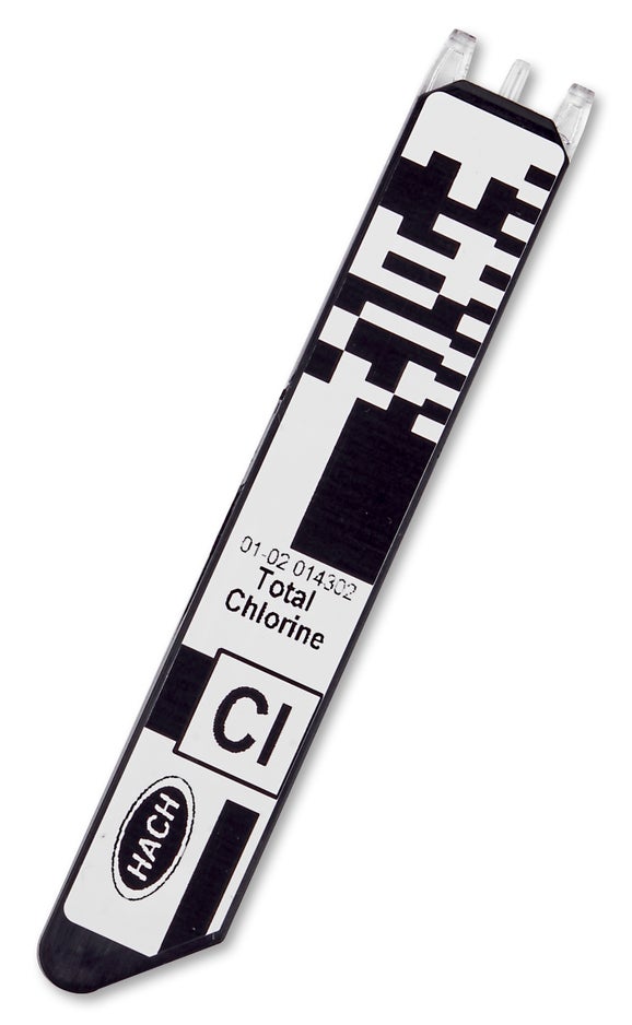 Reagencie Chemkey pro stanovení celkového chloru (balení po 25 kusech)
