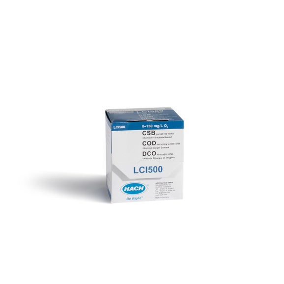 Kyvetový test CHSK - ISO 15705, 0-150 mg/L O₂
