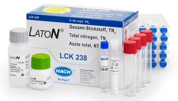 Laton, dusík celkový, kyvetový test, 5-40 mg/L TNb