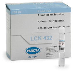 Kyvetový test pro stanovení anionaktivních tenzidů 0,1-4,0 mg/L