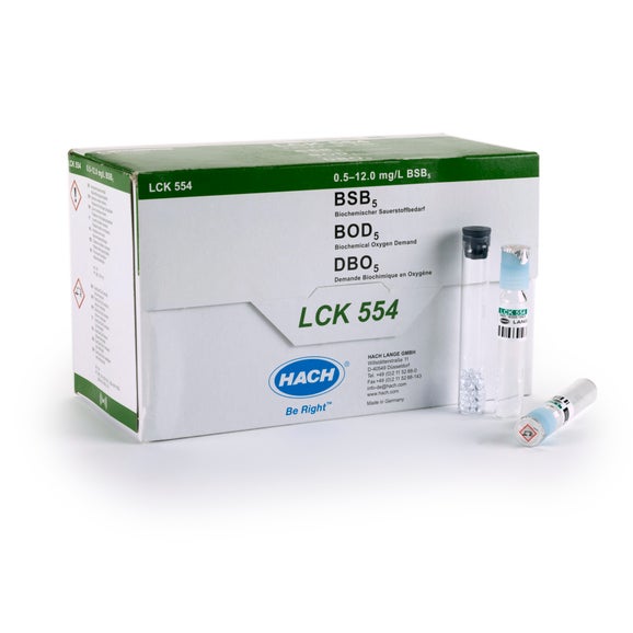 BSK5 kyvetový test 0,5-12,0 mg/L O₂