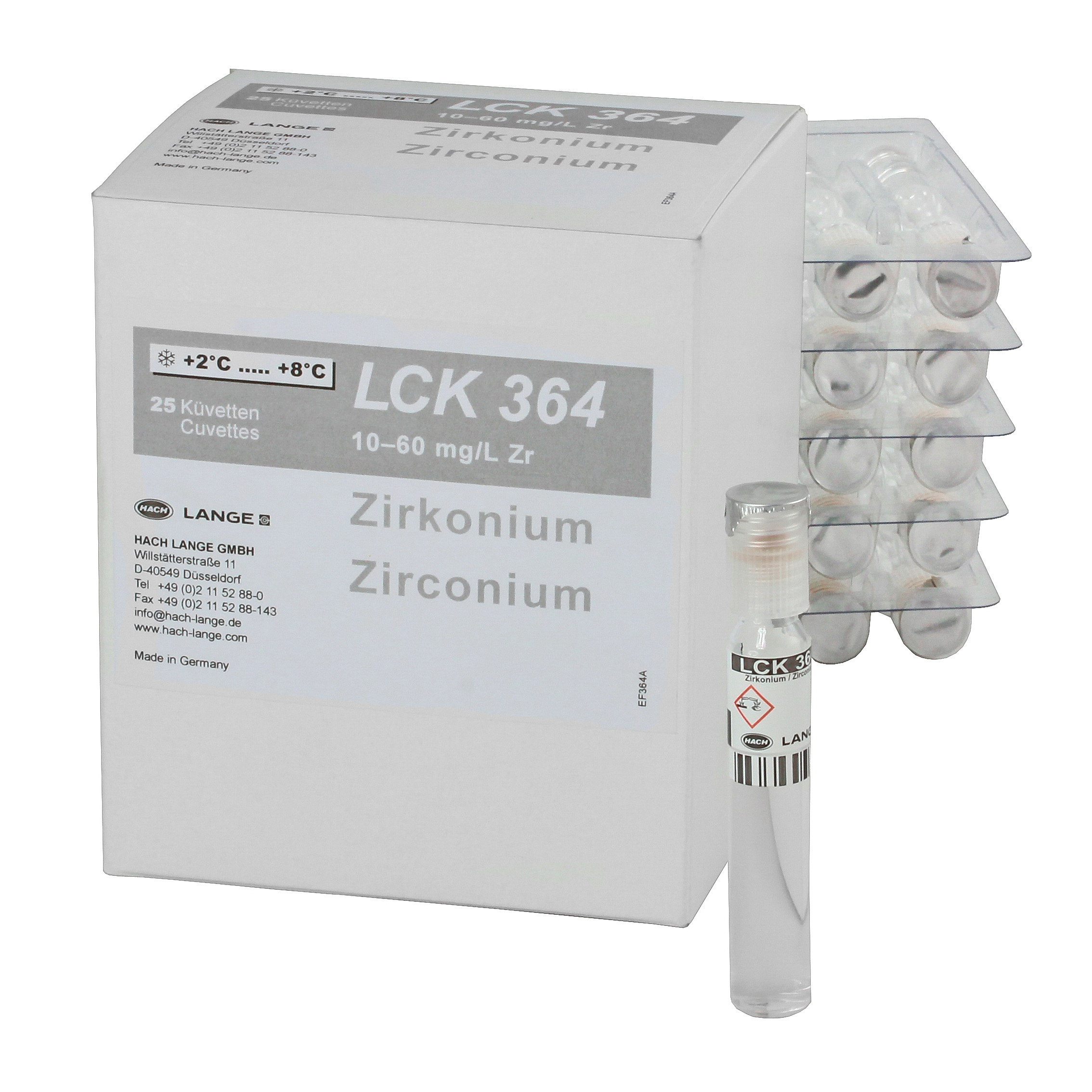 NOVINKA: Nový kyvetový test LCK364 Zirkonium
